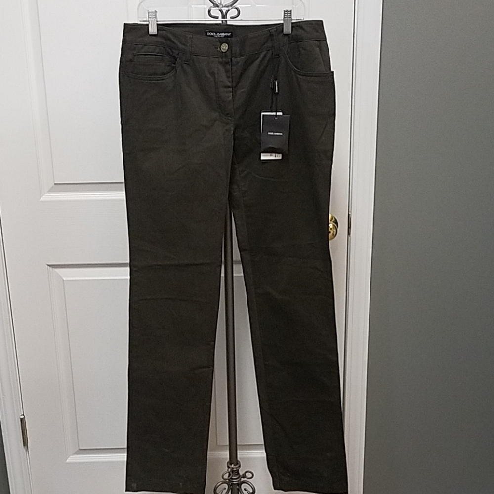Dolce & Gabbana drill cotton pants size 10